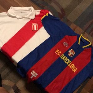 Soccer jerseys